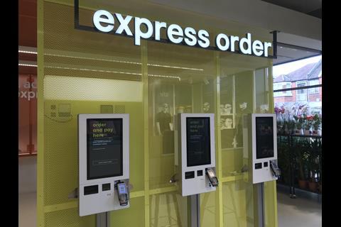 GoodHome customers can use digital screens to order from a range of 6,000 products held in the store's warehouse.